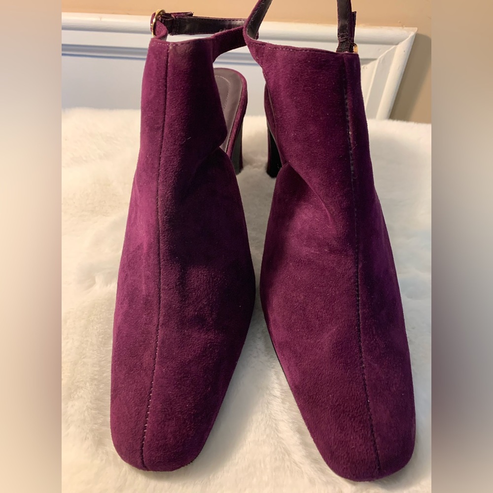Women Suede Leather Upper Shoes “Upfront” by Corsina Flex 9M Color: Purple. New!